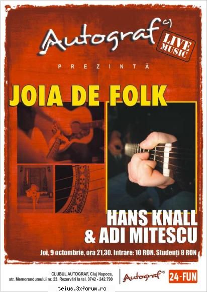 un alt afis de pe la cluj adi mitescu