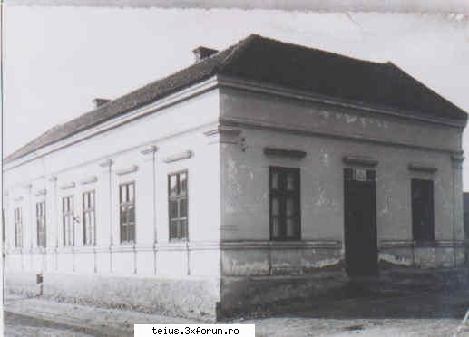 sediul vechi al de credit din anul 1924 casa de ajutor reciproc credit teius