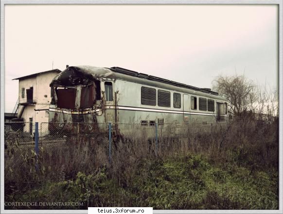 locomotiva gara cfr teius