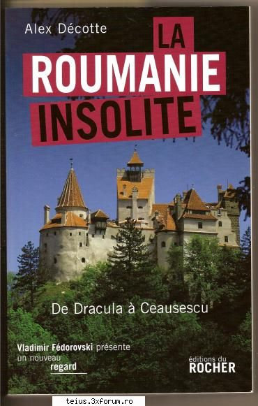 carte despre stremt si teius si despre romania in franceza