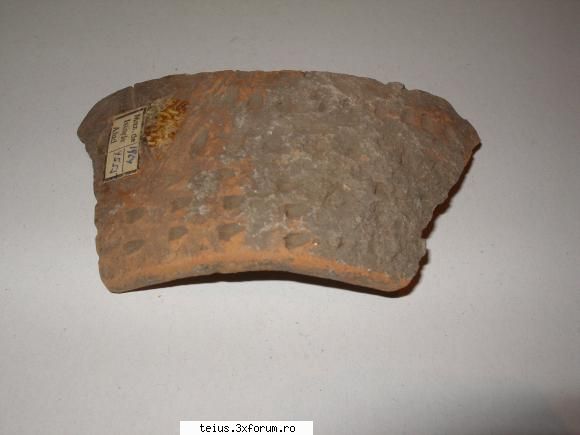 14 - fragment de vas muzeul de istorie aiud sapaturi