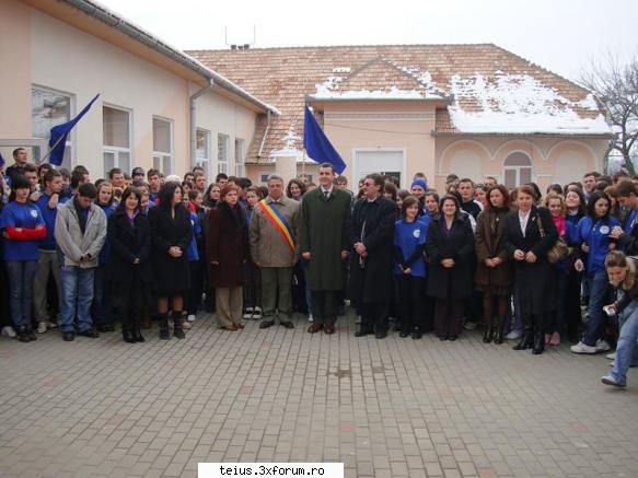 poza de grup vizita radu in teius - 2009