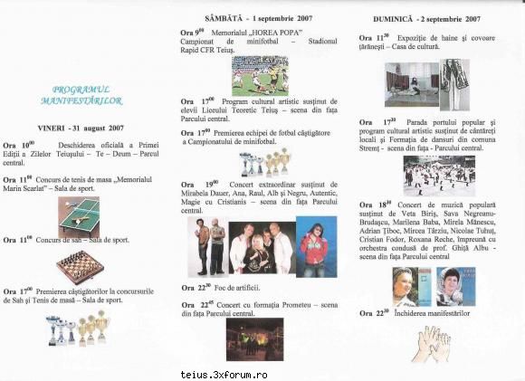 programul zilele orasului teius - 2007 - poze