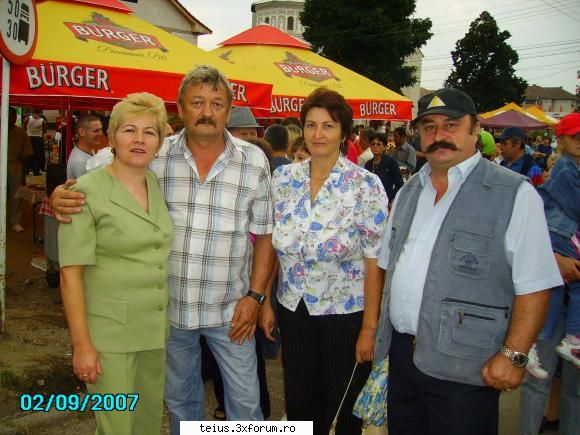 aurica macavei si nasi lor zilele orasului teius - 2007 - discutii