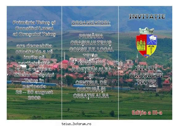invitatie fata (varianta finala) zilele orasului teius 2009 - discutii