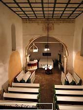 interior biserica reformata din teius
