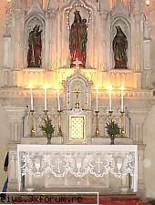 interior biserica reformata din teius