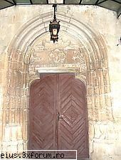 intrarea biserica reformata din teius