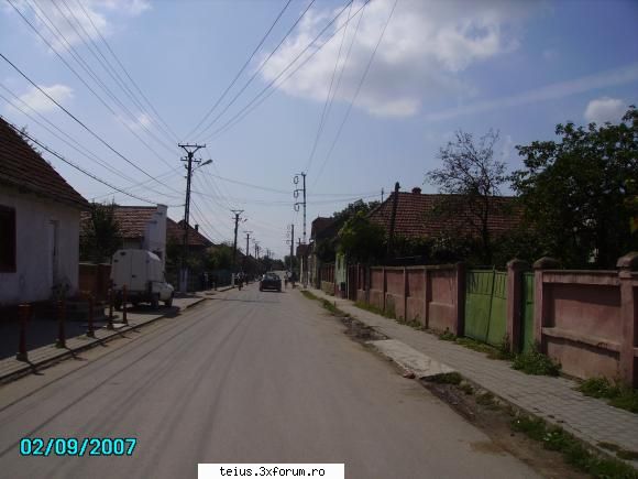 strada pietii case prezent teius anul 2007